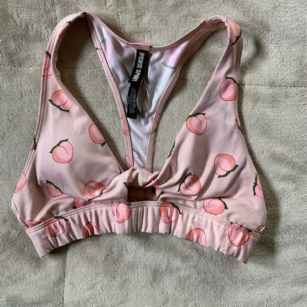 PINK HUMP DAY SPORTS BRA SIZE S/M